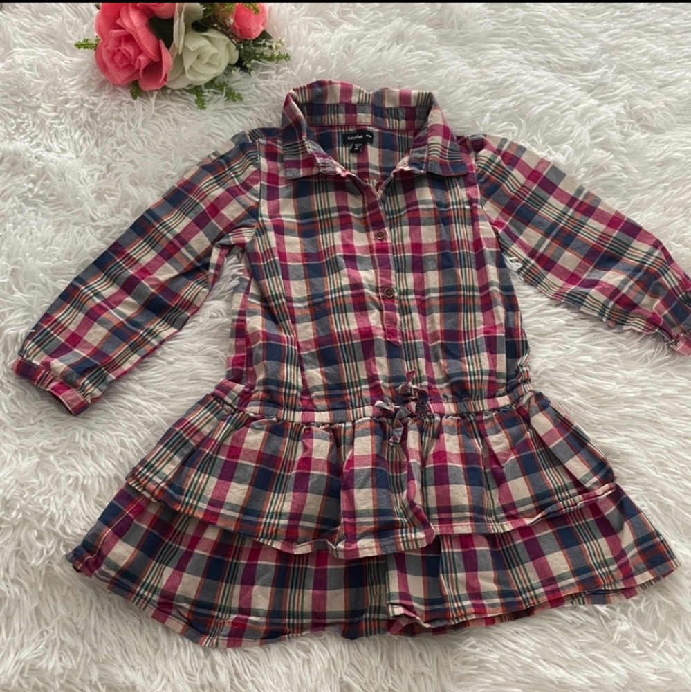 Baby Gap plaid dress size 3T